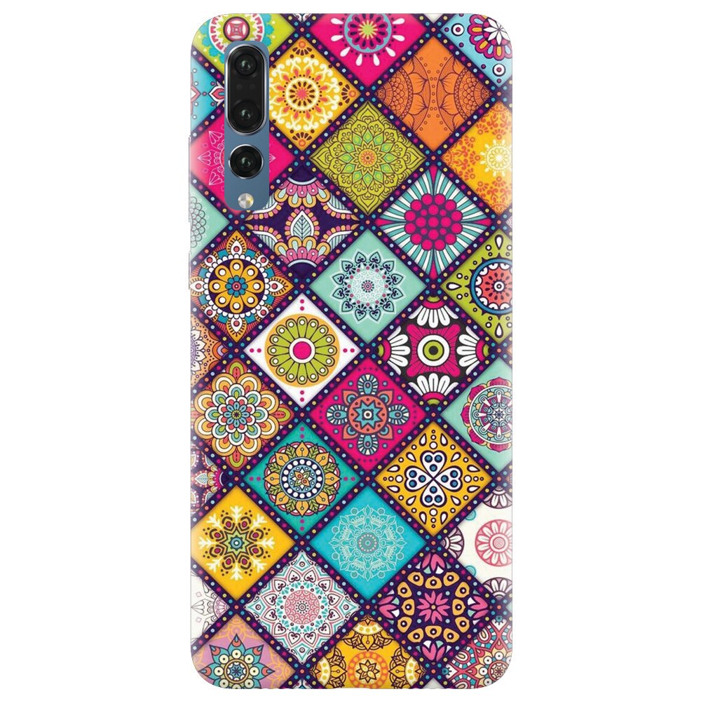 Husa silicon pentru Huawei P20 Pro, Mandala Pattern