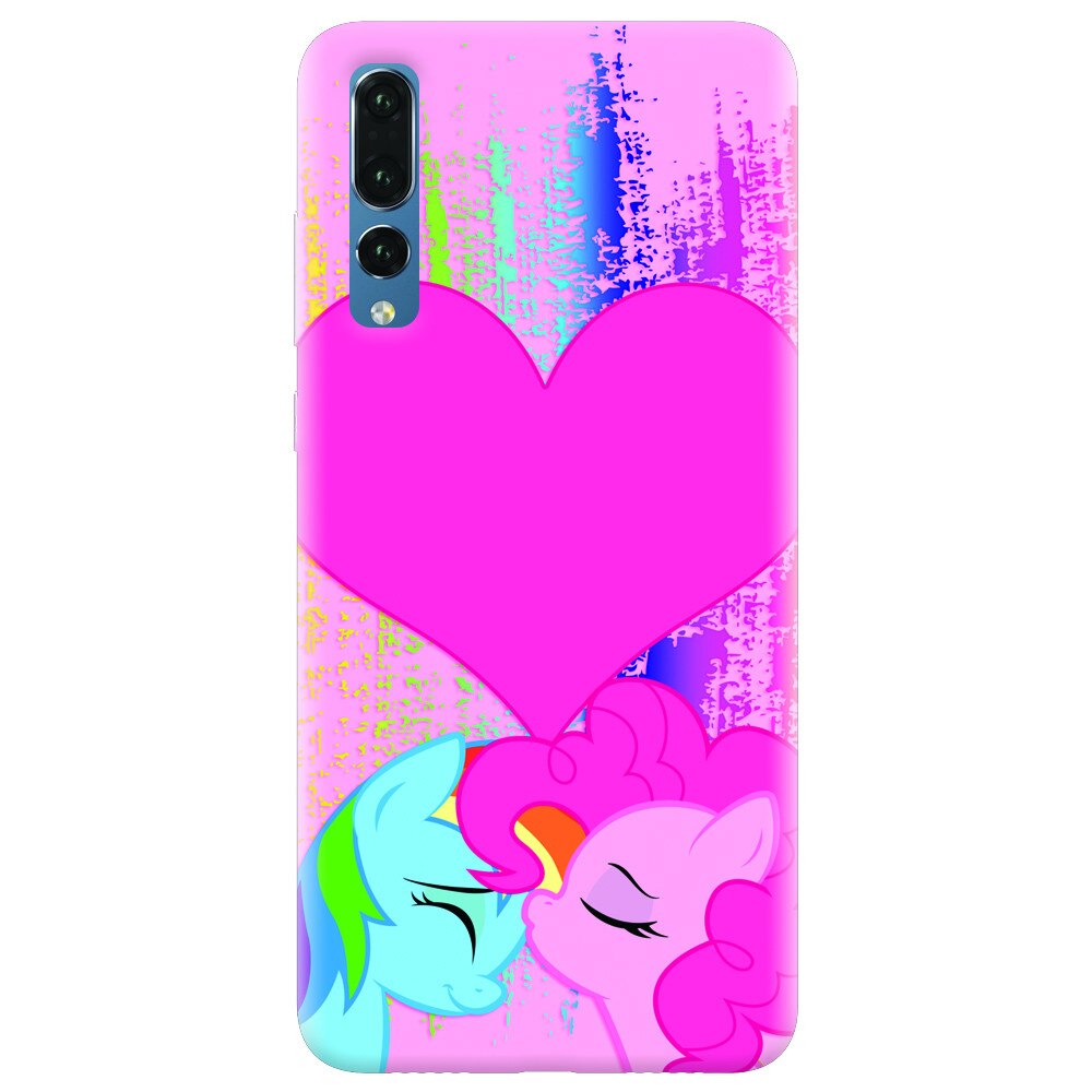 Husa silicon pentru Huawei P20 Pro, Pinkie Kiss