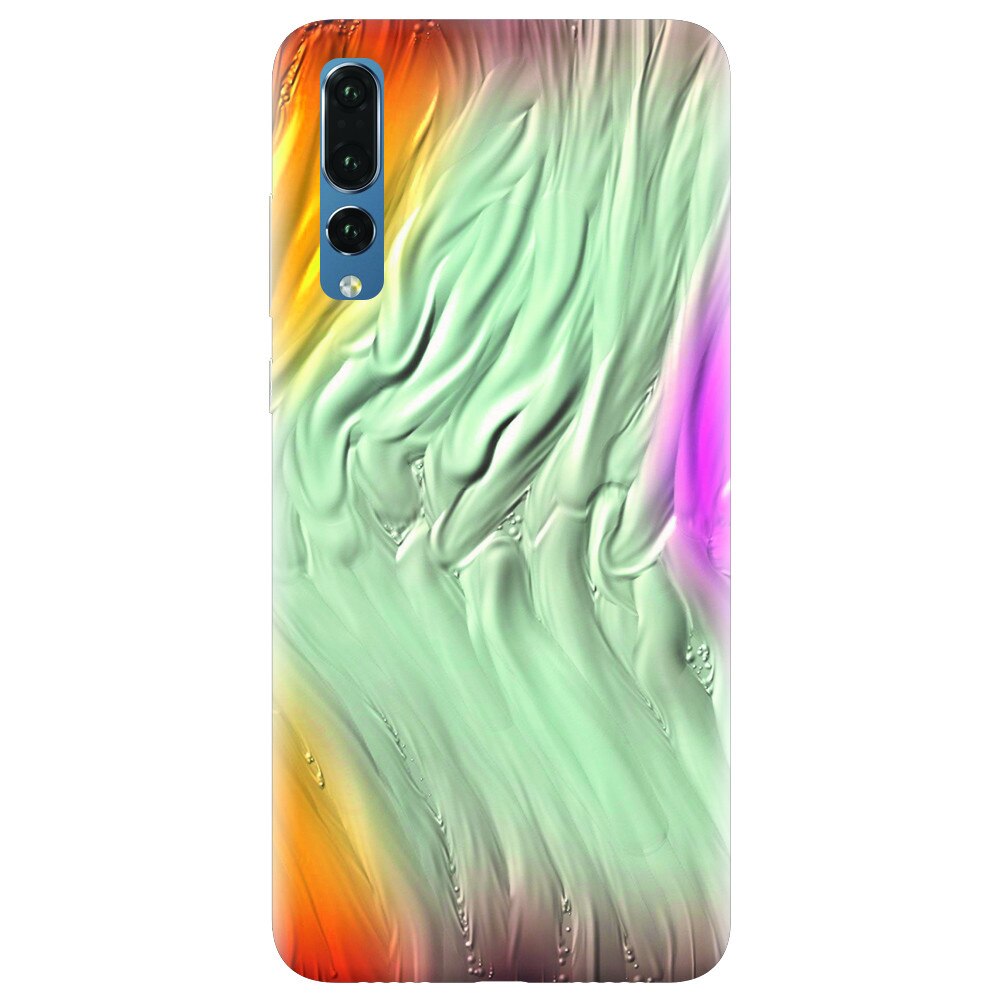 Husa silicon pentru Huawei P20 Pro, Attractive Abstract Design