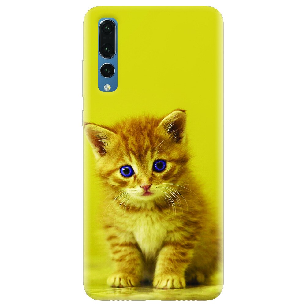 Husa silicon pentru Huawei P20 Pro, Baby Kitten