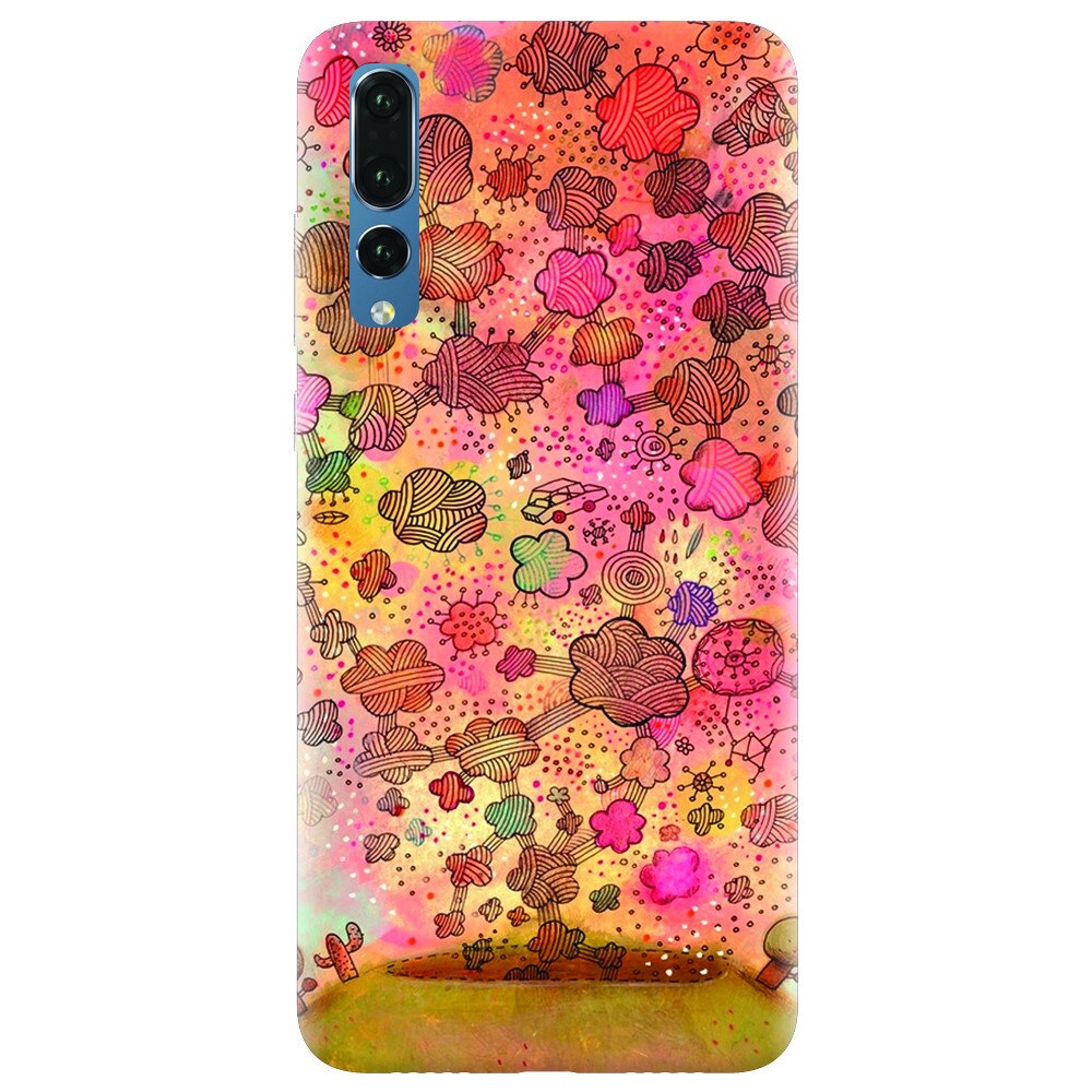 Husa silicon pentru Huawei P20 Pro, Girly X
