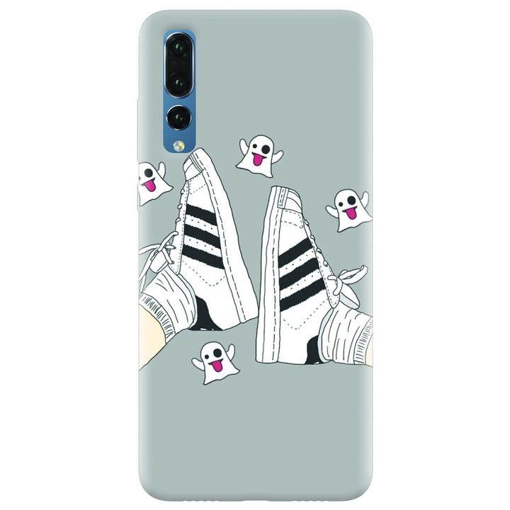 Силиконов калъф, съвместим с Huawei P20 Pro, Little Phantoms