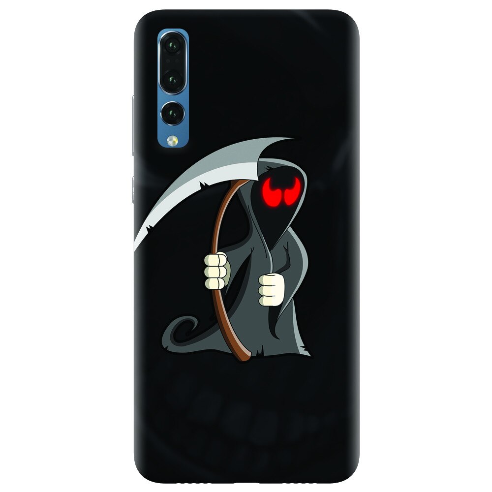 Husa silicon pentru Huawei P20 Pro, Grim Reaper