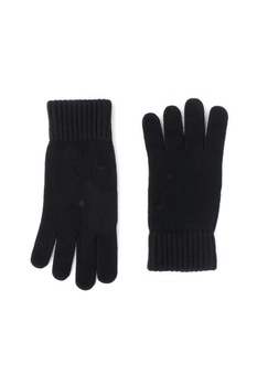 United Colors of Benetton, Manusi de lana, Negru, 21 CM Standard United Colors of Benetton, Manusi de lana, Negru, 21 CM Standard