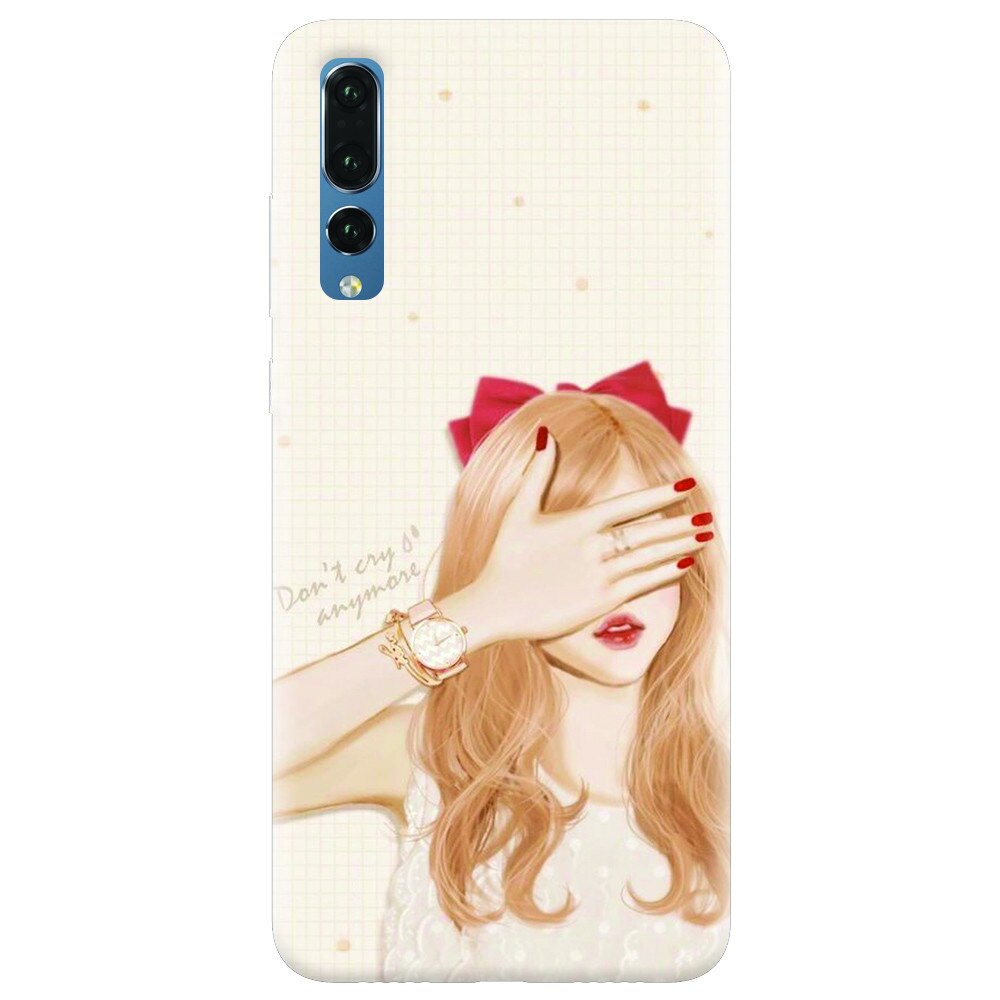 Husa silicon pentru Huawei P20 Pro, Dont Cry Anymore