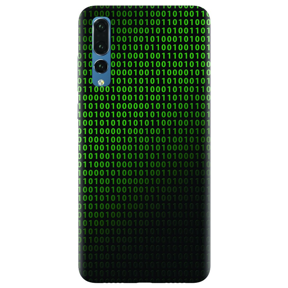 Husa silicon pentru Huawei P20 Pro, Binary Code