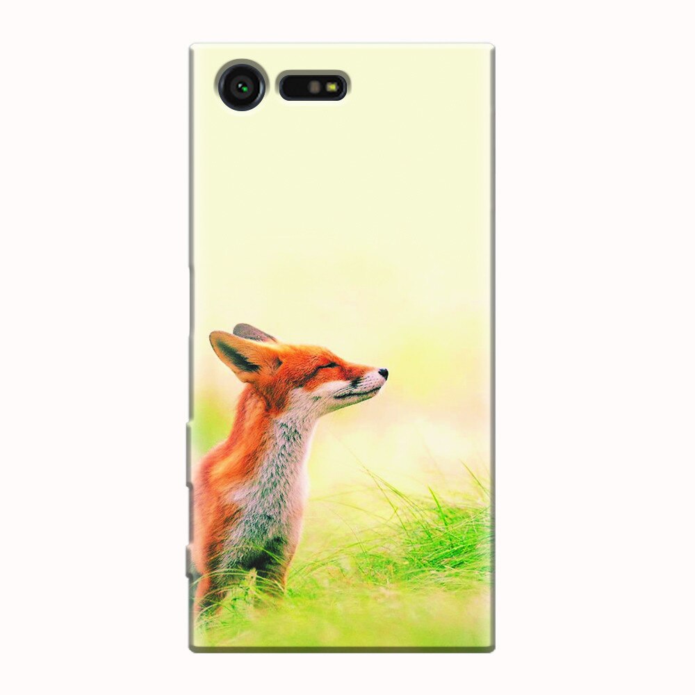 Husa silicon pentru Sony Xperia X Compact, Fox Scenting Breeze