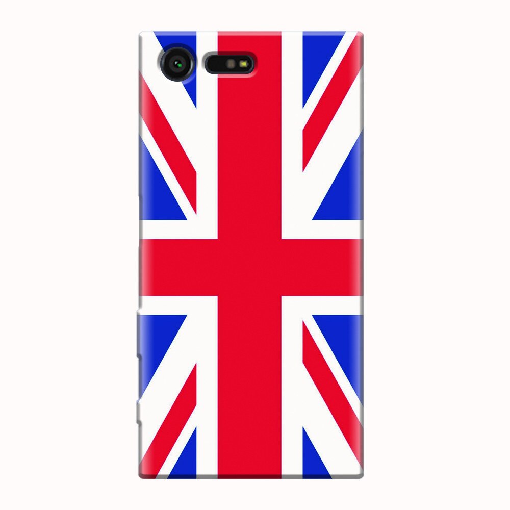 Husa silicon pentru Sony Xperia X Compact, UK Flag Illustration