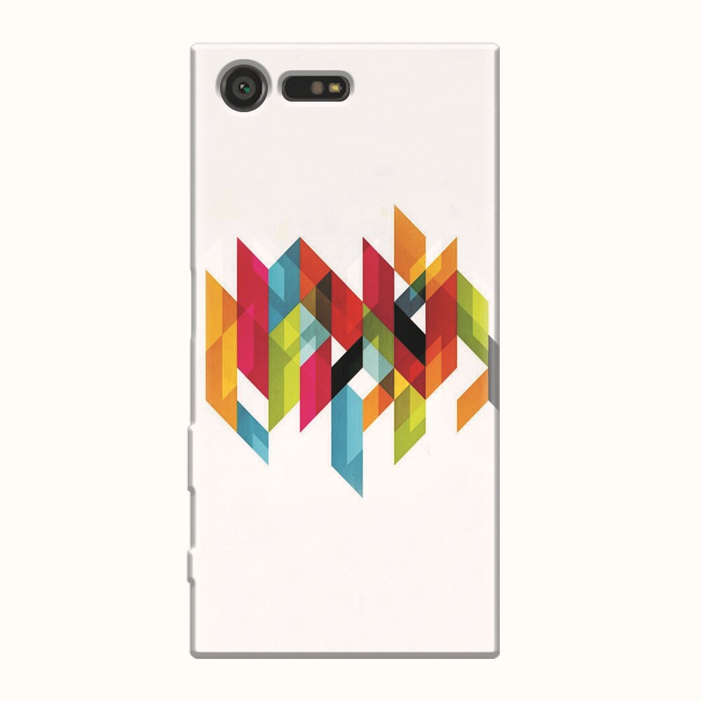 Husa silicon pentru Sony Xperia X Compact, Geometric