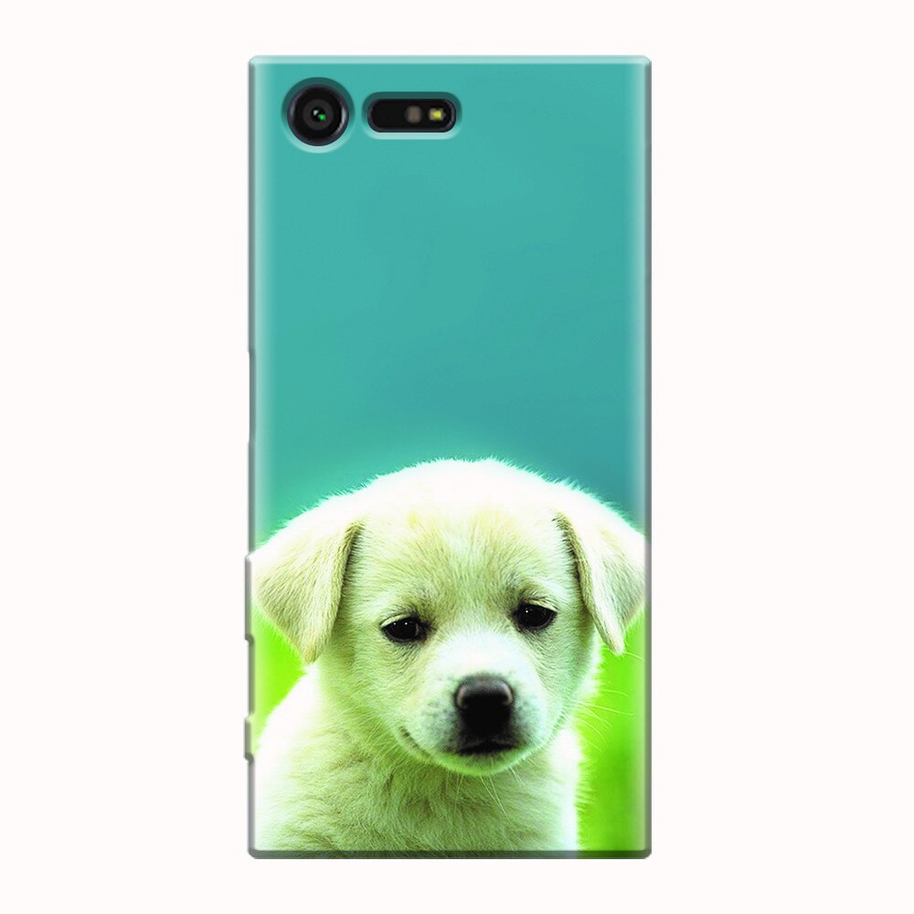 Husa silicon pentru Sony Xperia X Compact, Puppy Style