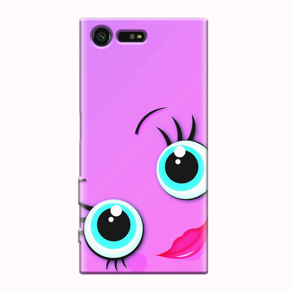 Husa silicon pentru Sony Xperia X Compact, Girly Cute