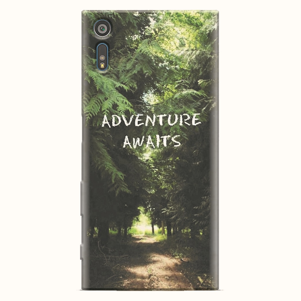 Husa silicon pentru Sony Xperia XZ, Adventure Awaits Forest