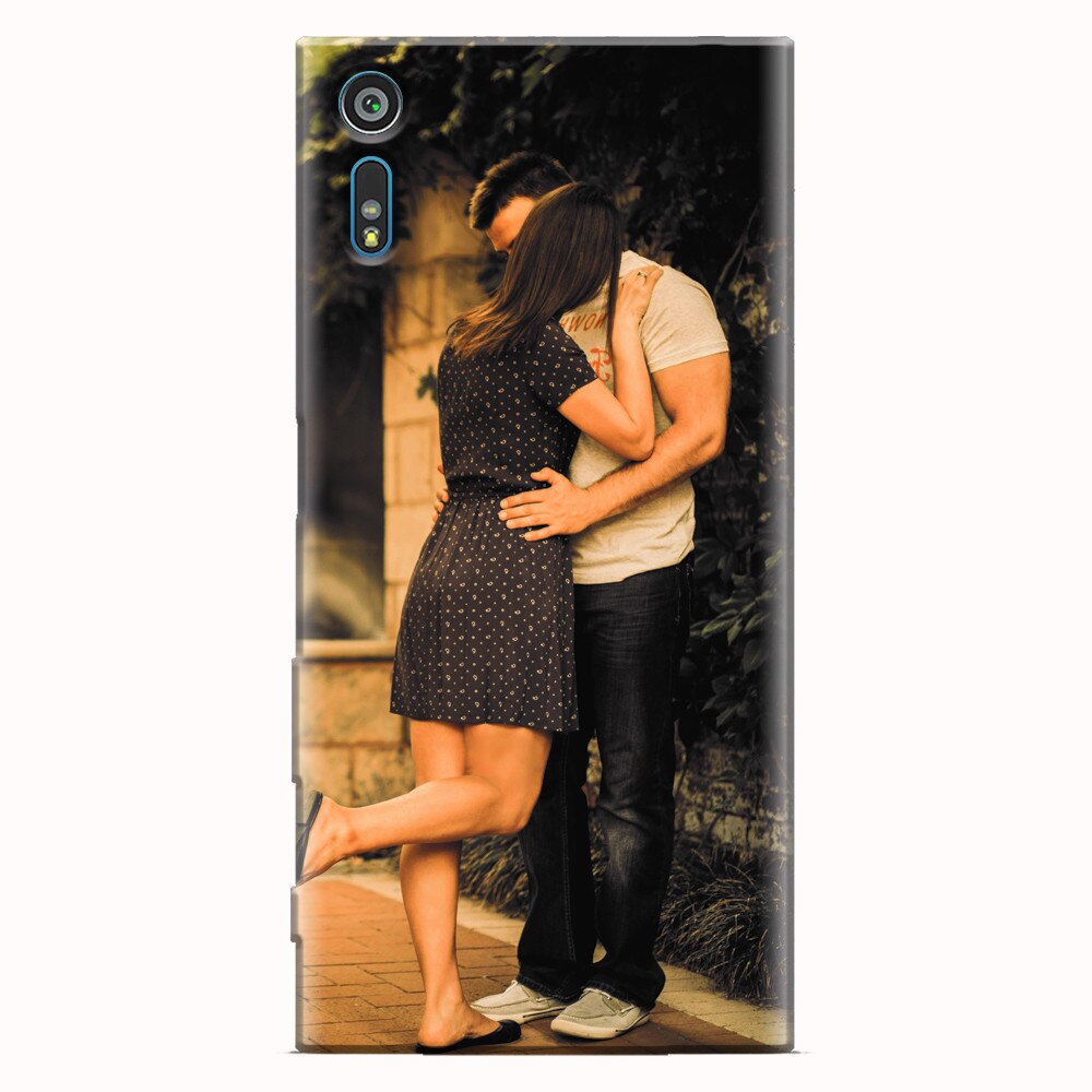 Husa silicon pentru Sony Xperia XZ, Couple Kiss