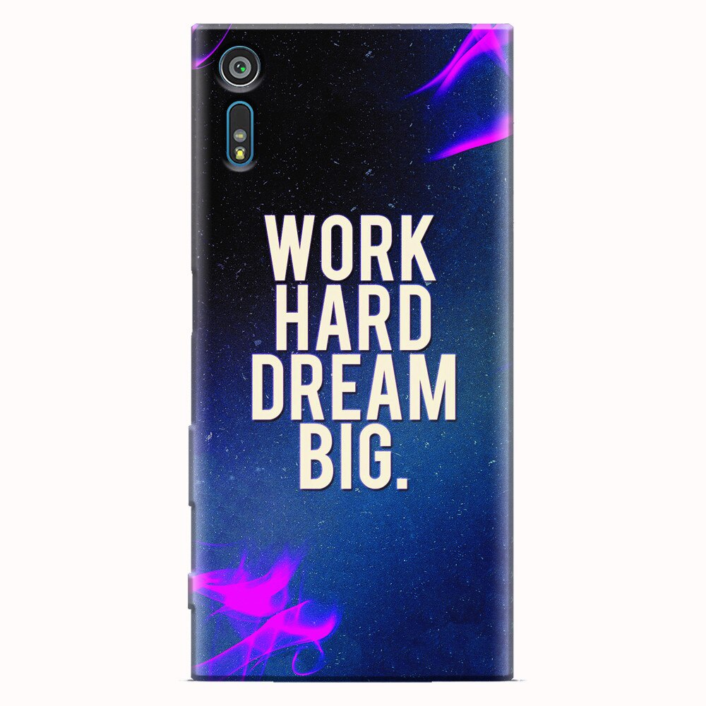 Husa silicon pentru Sony Xperia XR, Dream Big