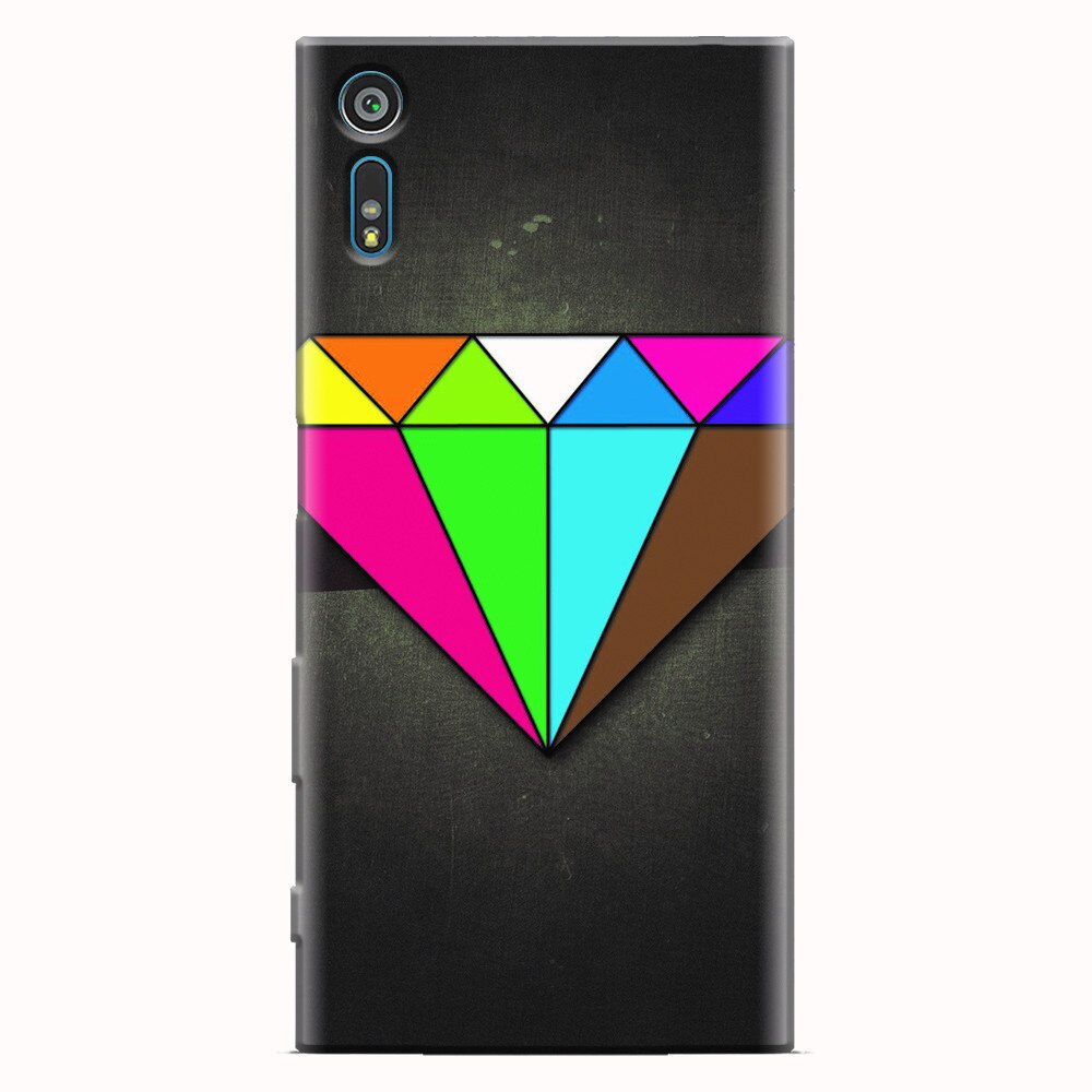Husa silicon pentru Sony Xperia XZ, Colorful Diamond