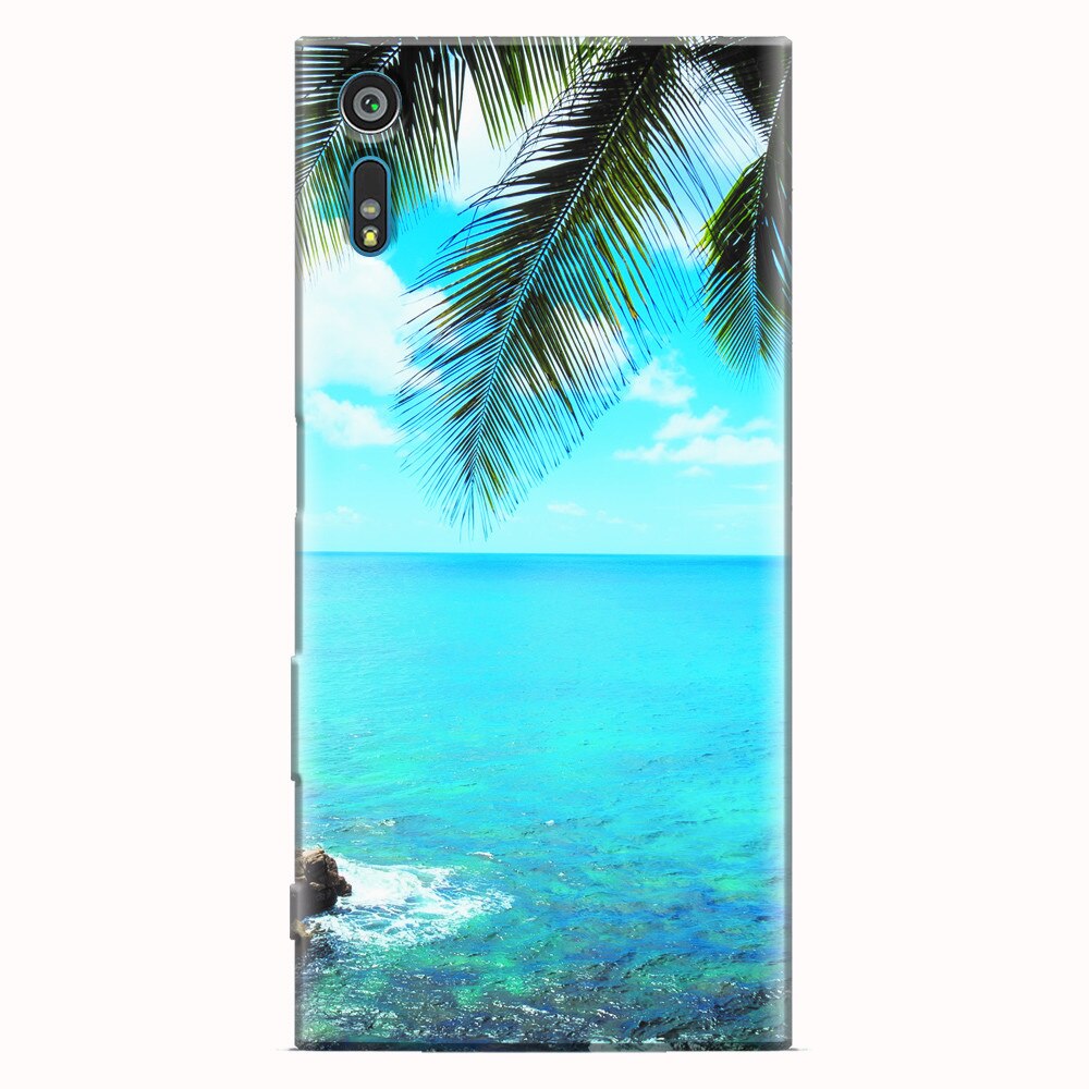 Husa silicon pentru Sony Xperia XZ, Coastline