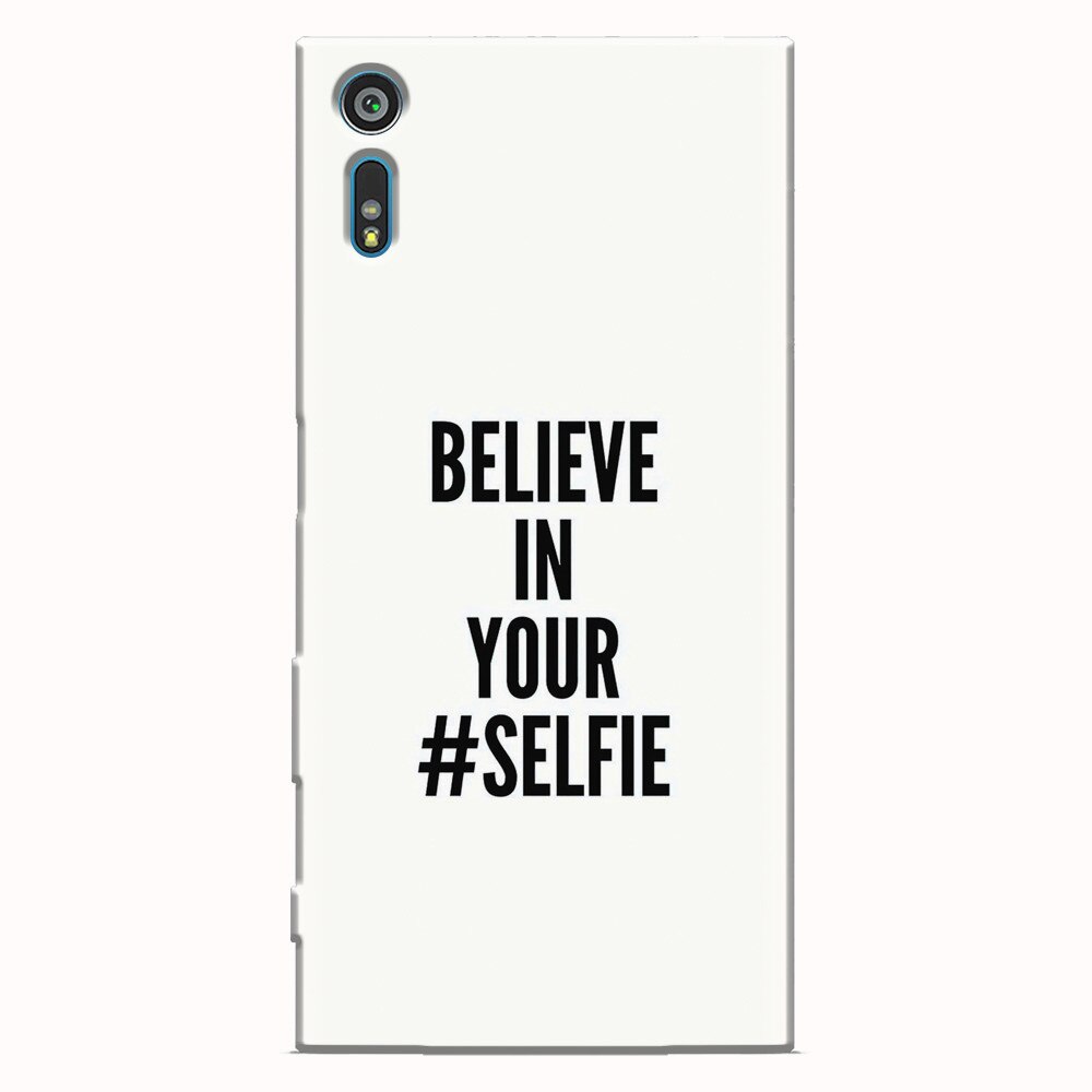 Husa silicon pentru Sony Xperia XZ, Believe In Yourlfie