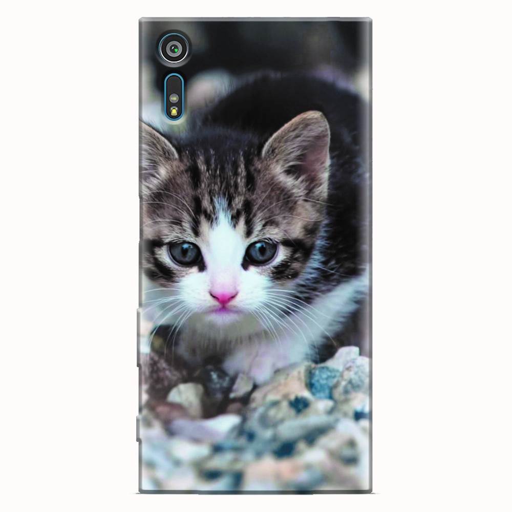 Husa silicon pentru Sony Xperia XR, Animal Cat