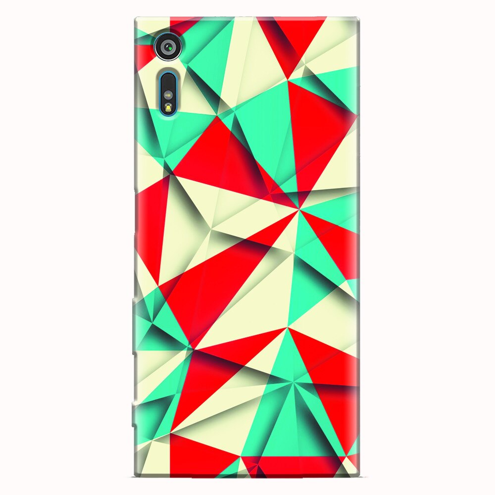 Husa silicon pentru Sony Xperia XZ, Abstract Vector