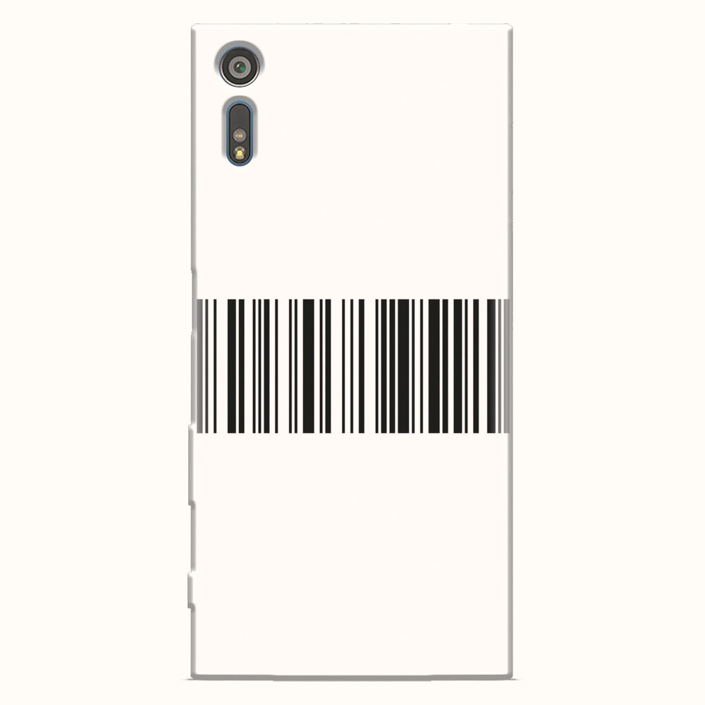 Husa silicon pentru Sony Xperia XZ, Bar Code