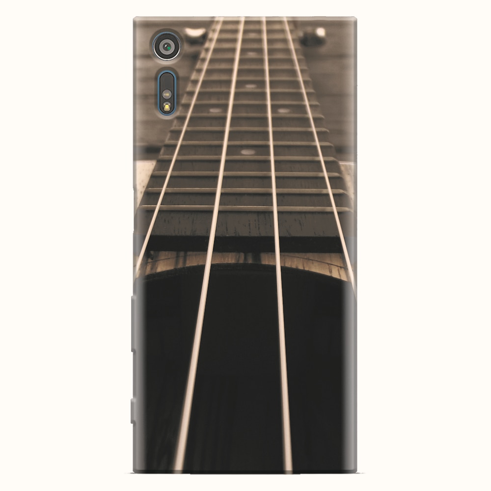 Husa silicon pentru Sony Xperia XZ, Bass Guitar
