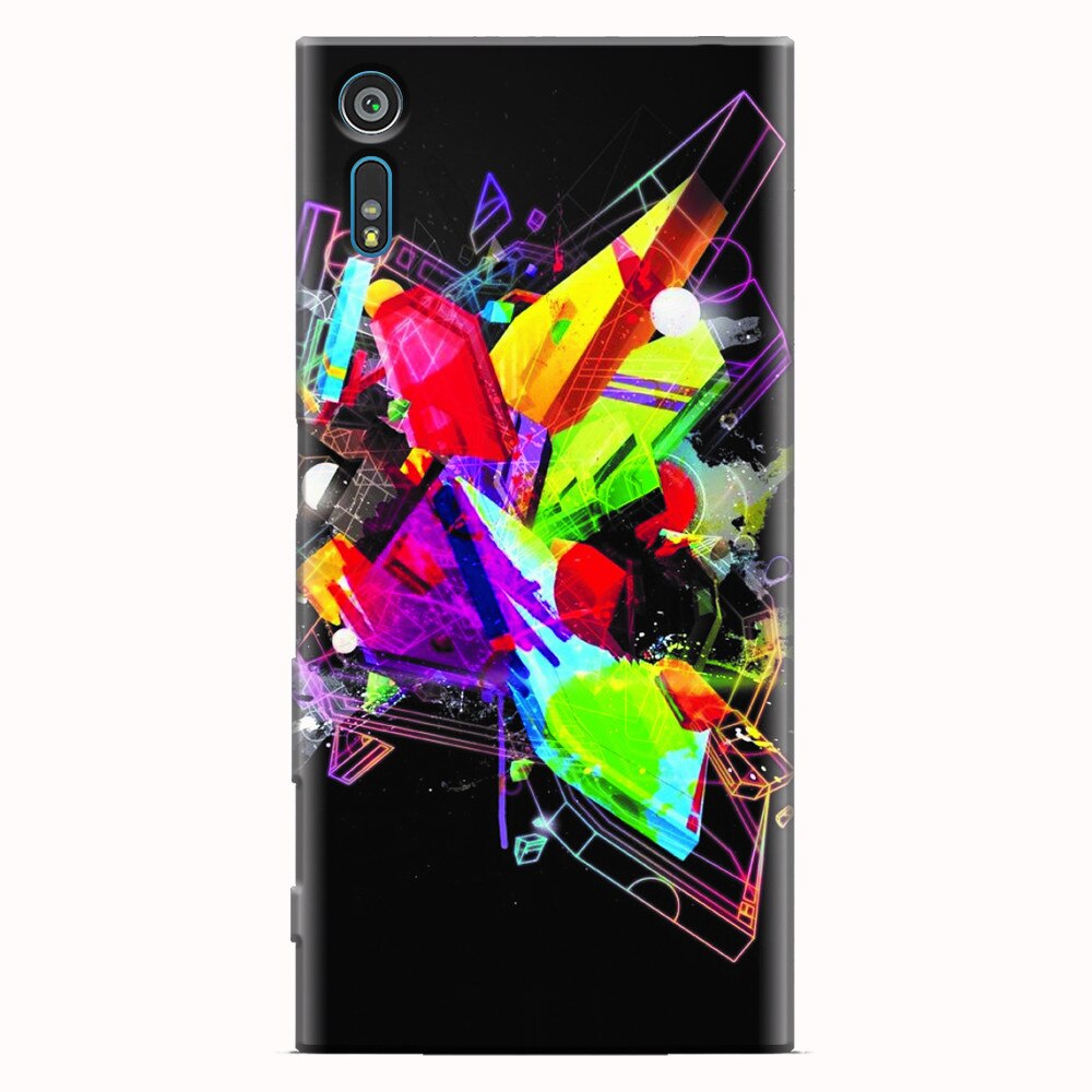 Husa silicon pentru Sony Xperia XR, Abstract Shape