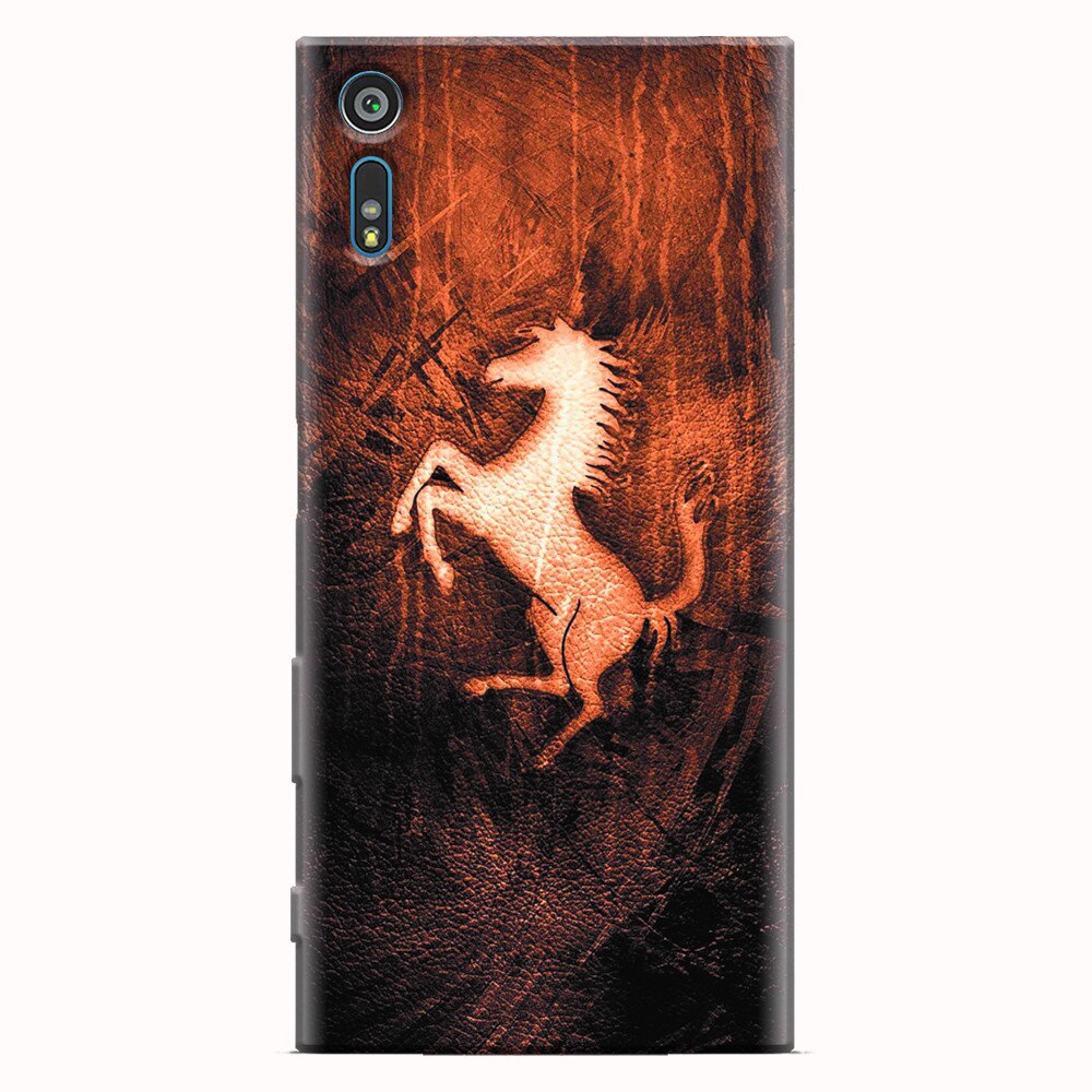 Husa silicon pentru Sony Xperia XZ, Amazing Horse