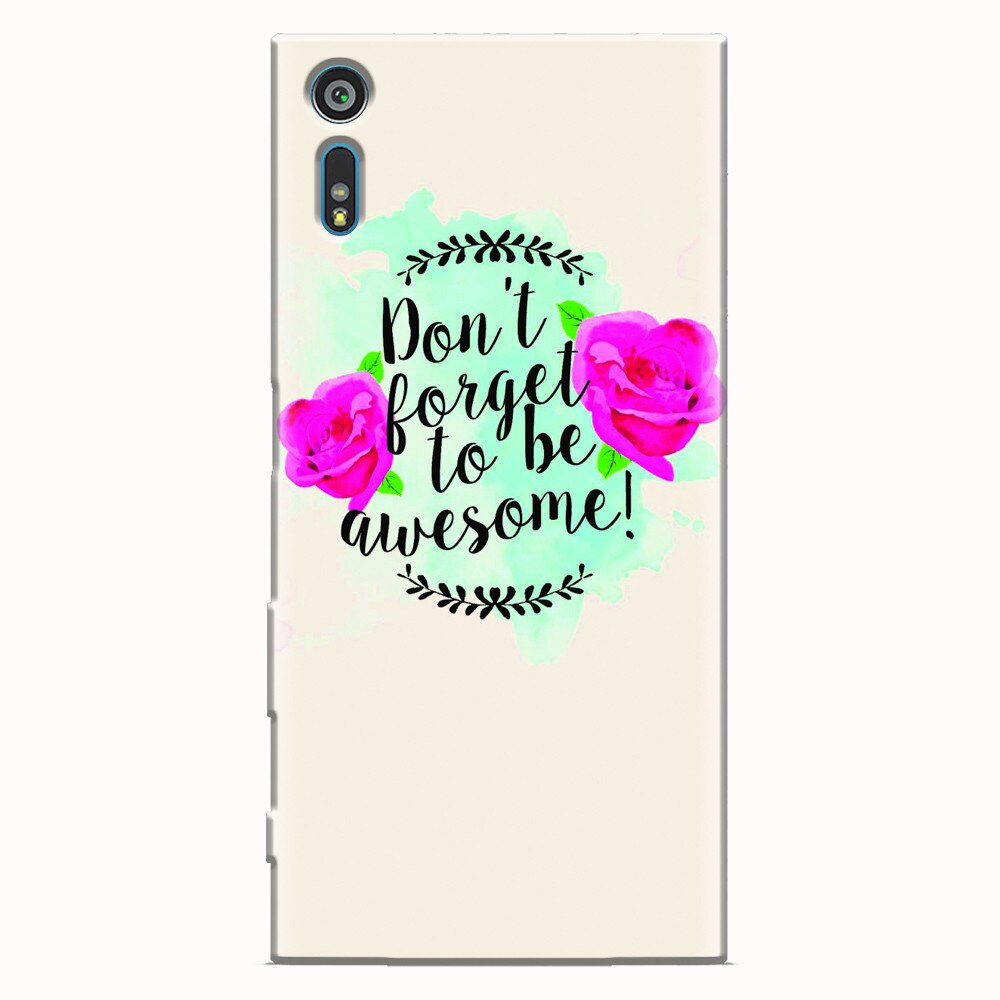 Husa silicon pentru Sony Xperia XZ, Dont Forget