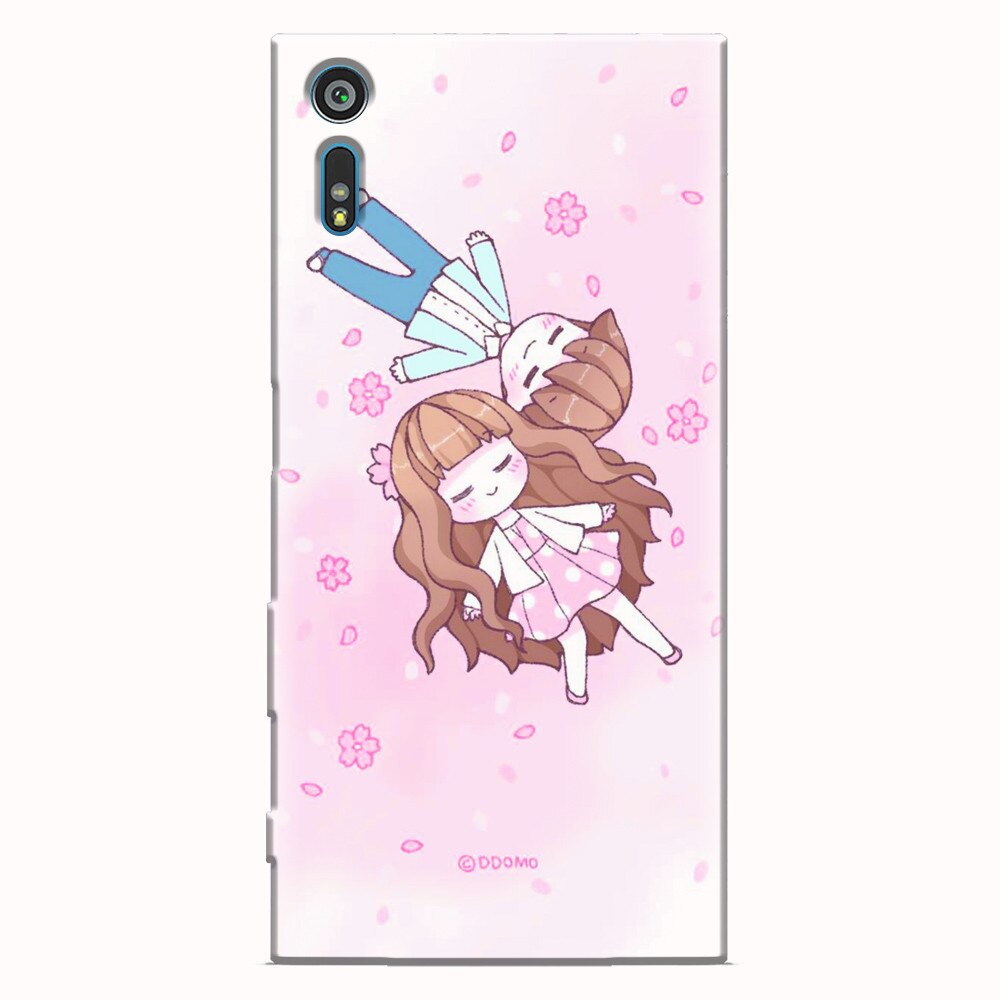 Husa silicon pentru Sony Xperia XZ, Cute Couple