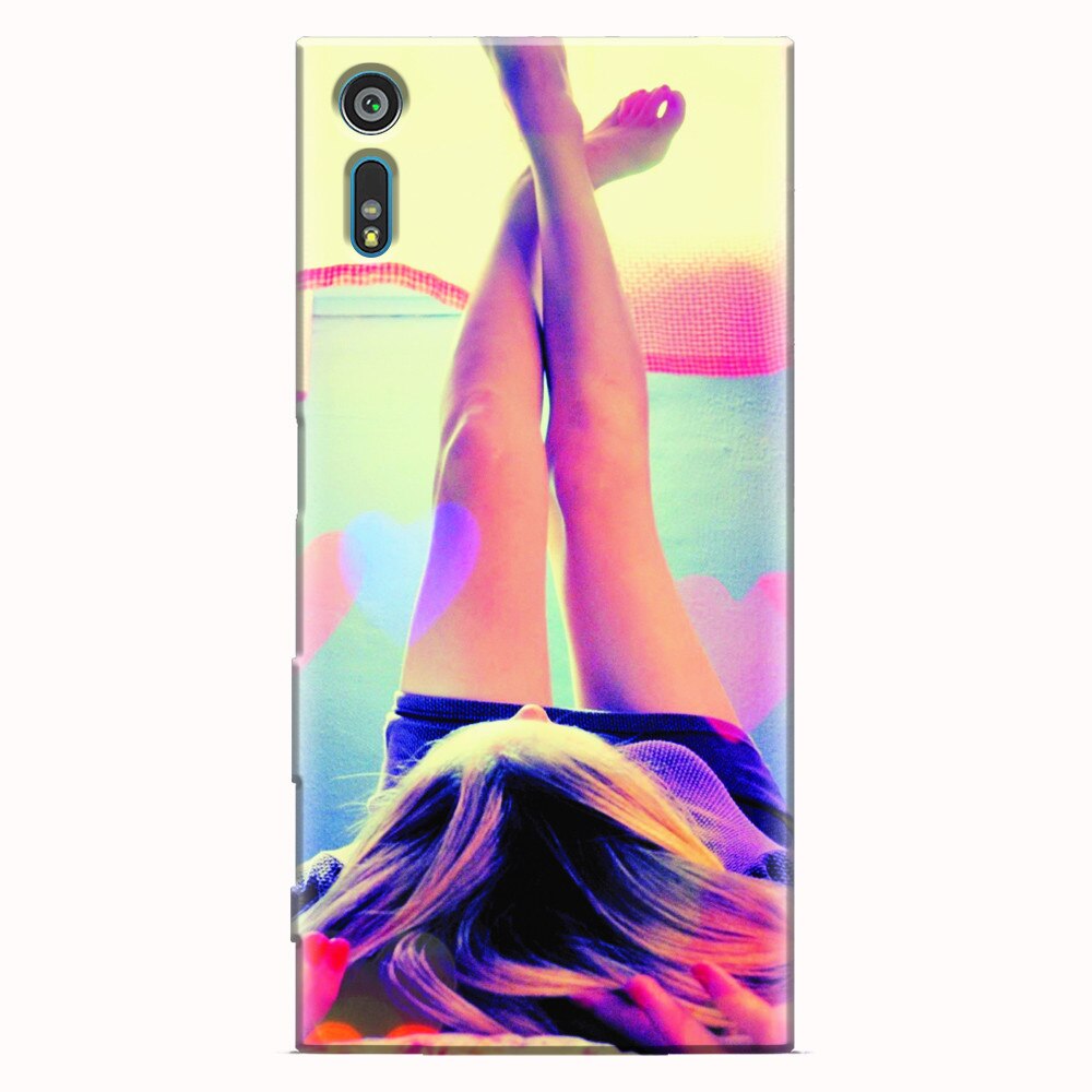 Husa silicon pentru Sony Xperia XZ, Relax Girl