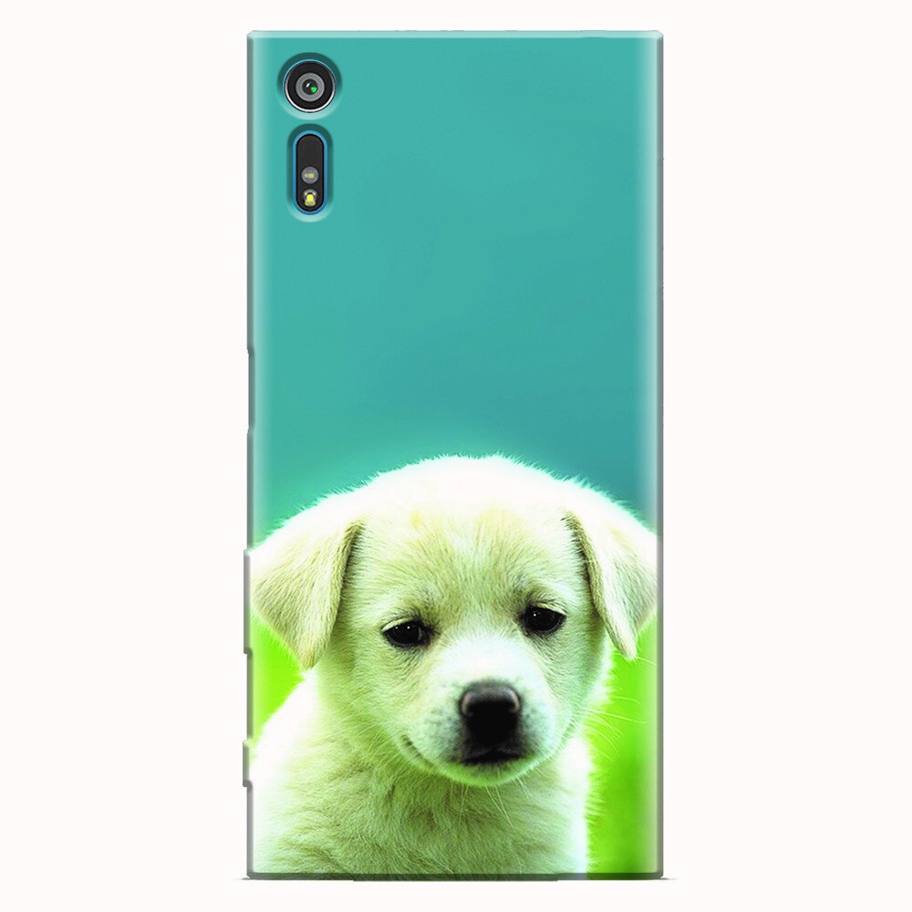 Husa silicon pentru Sony Xperia XZ, Puppy Style