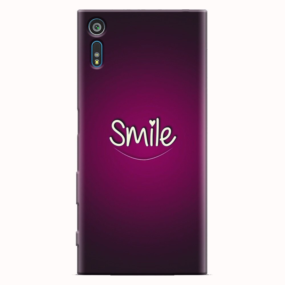 Husa silicon pentru Sony Xperia XR, Smile Love