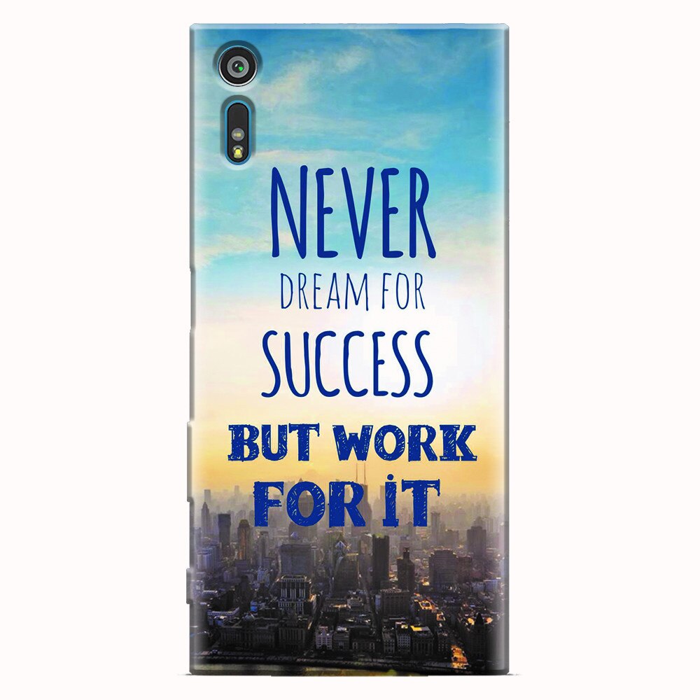 Husa silicon pentru Sony Xperia XZ, Never Dream