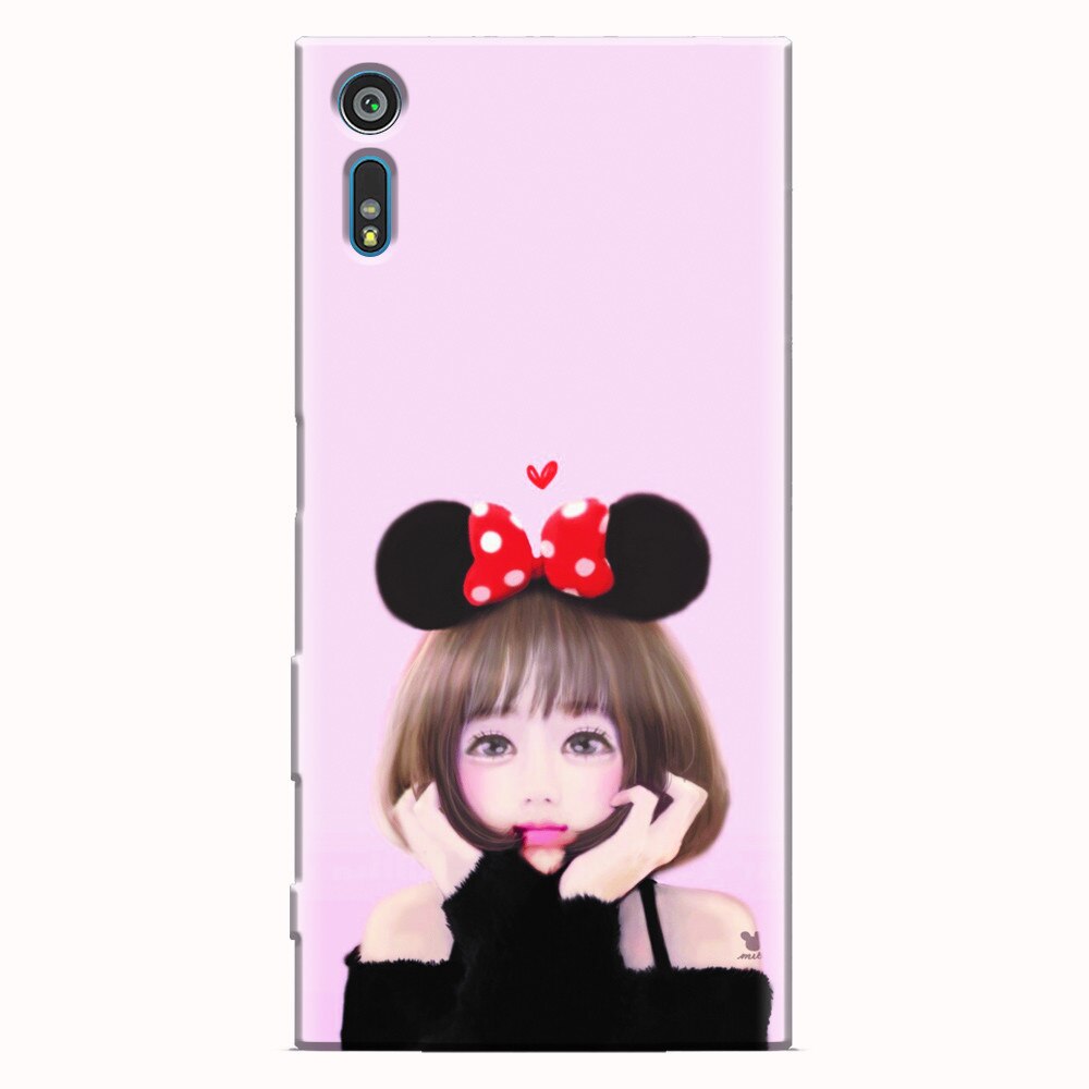 Husa silicon pentru Sony Xperia XZ, Girly 002