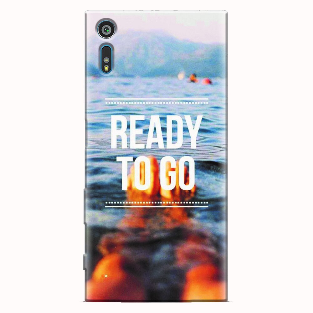 Husa silicon pentru Sony Xperia XZ, Ready To Go Swimming