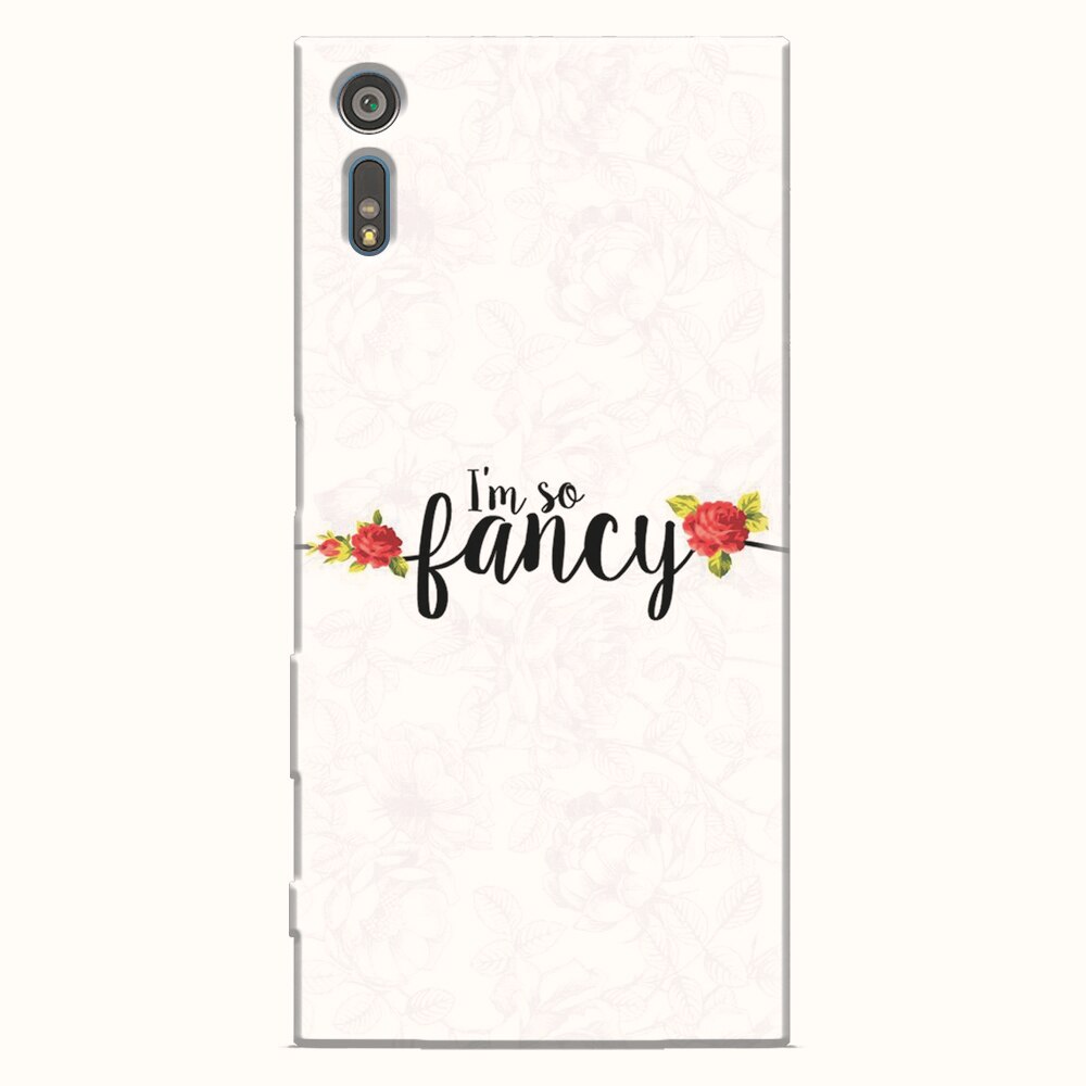 Husa silicon pentru Sony Xperia XZ, Im So Fancy Floral