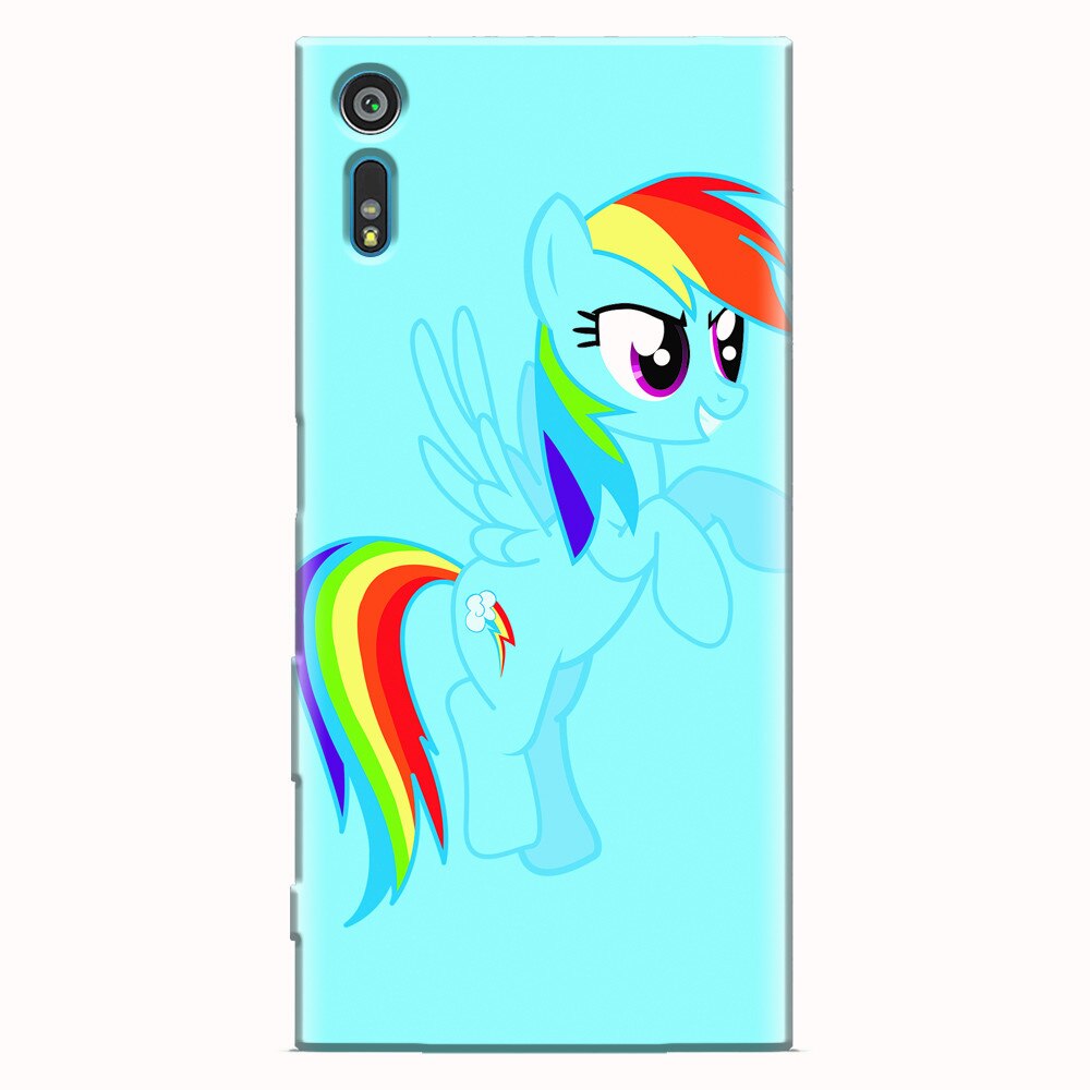 Husa silicon pentru Sony Xperia XR, Rainbow Dash