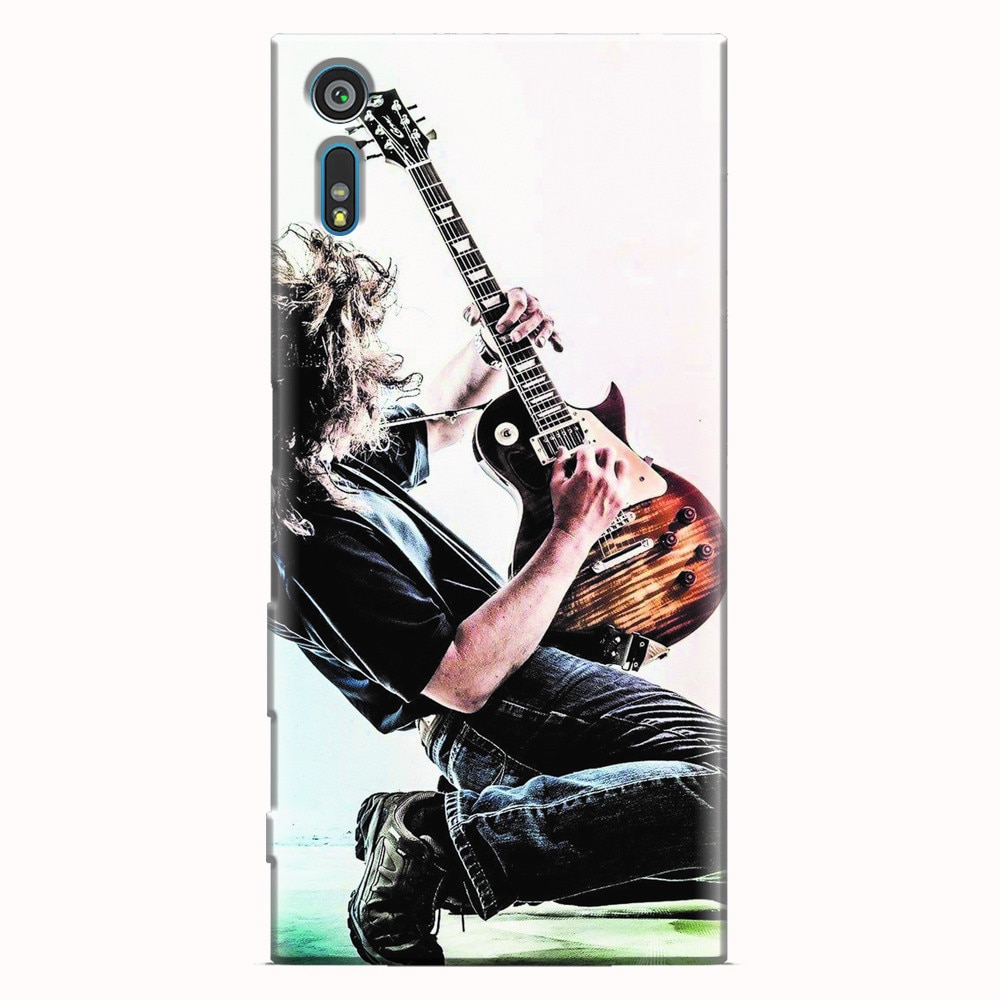 Husa silicon pentru Sony Xperia XZ, Rock Star