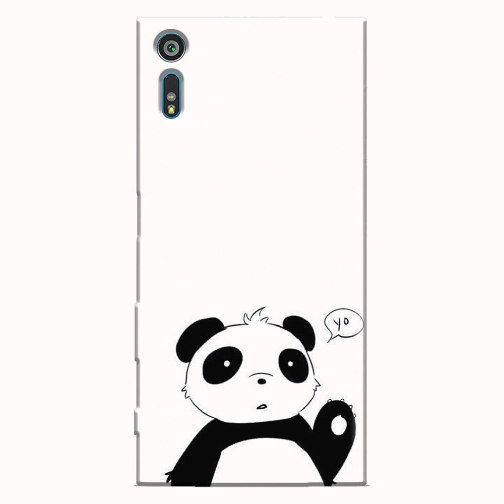 Husa silicon pentru Sony Xperia XR, Panda Cellphone