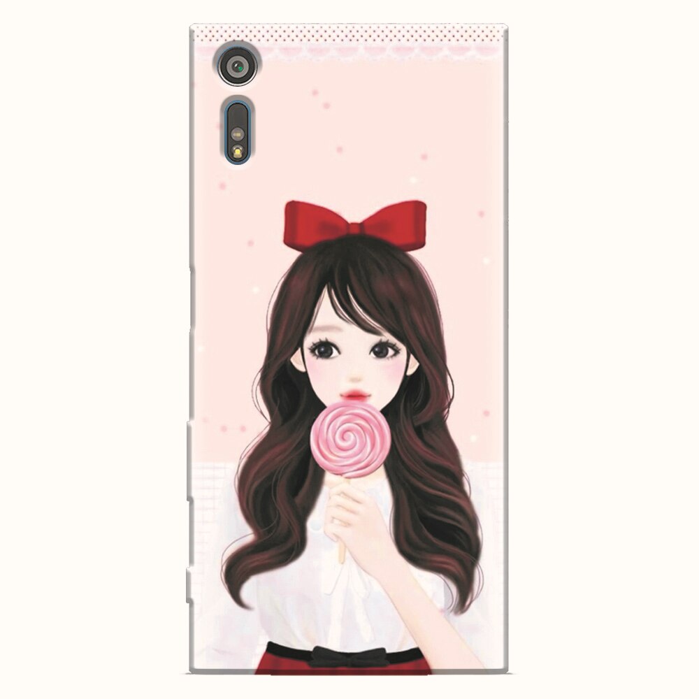 Husa silicon pentru Sony Xperia XZ, Girly 001