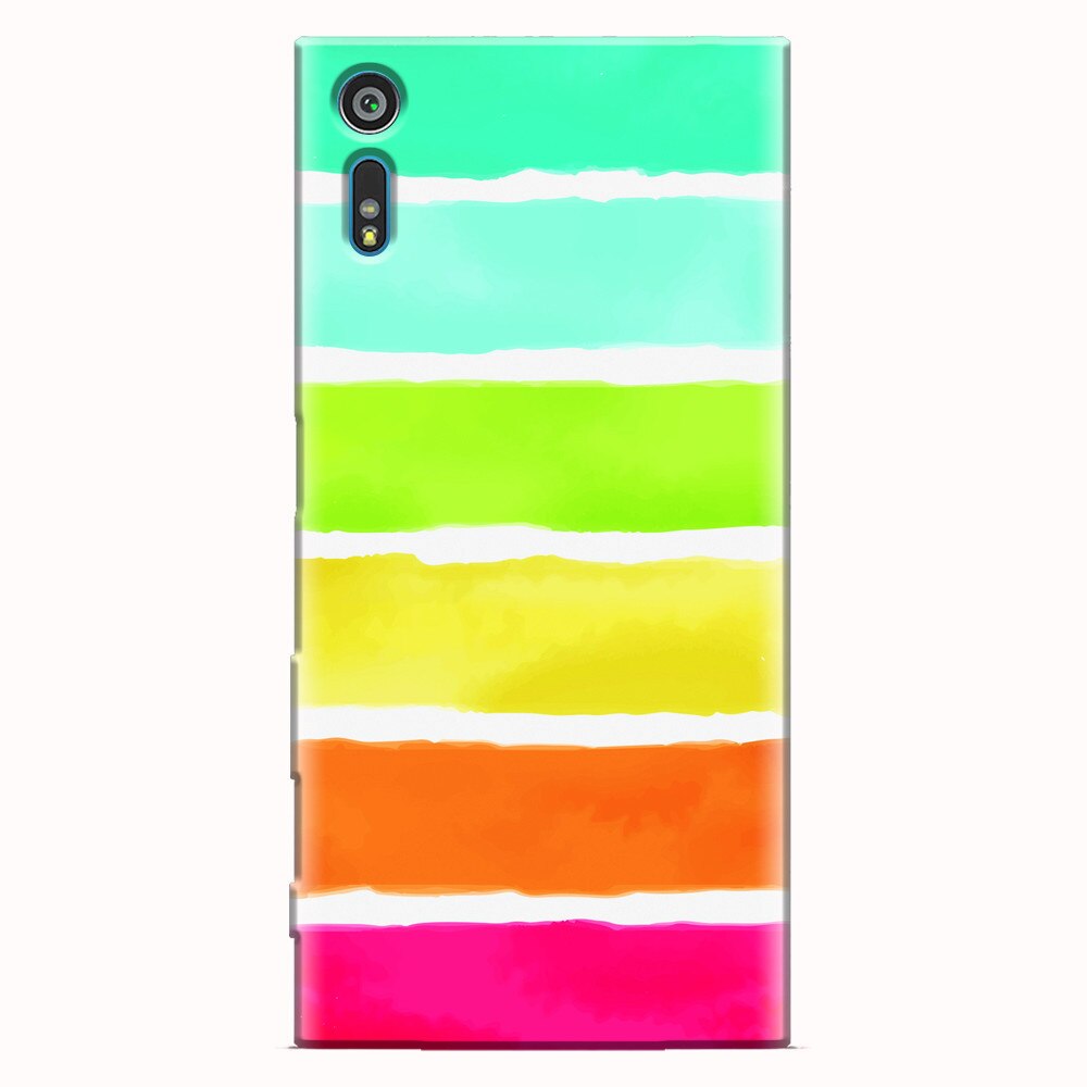 Husa silicon pentru Sony Xperia XR, Watercolors