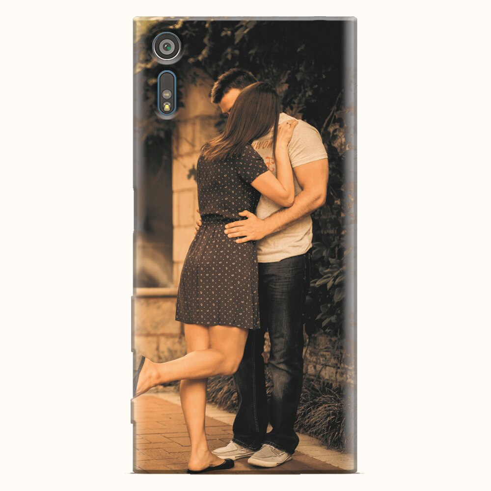 Husa silicon pentru Sony Xperia XR, Couple Kiss