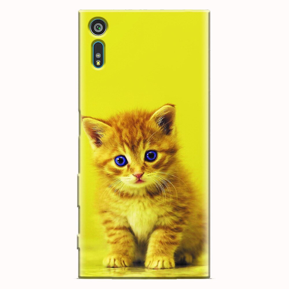 Husa silicon pentru Sony Xperia XR, Baby Kitten