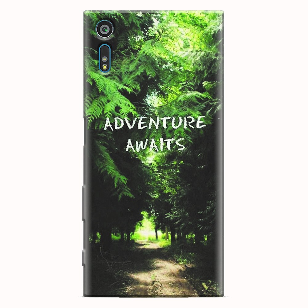 Husa silicon pentru Sony Xperia XR, Adventure Awaits Forest