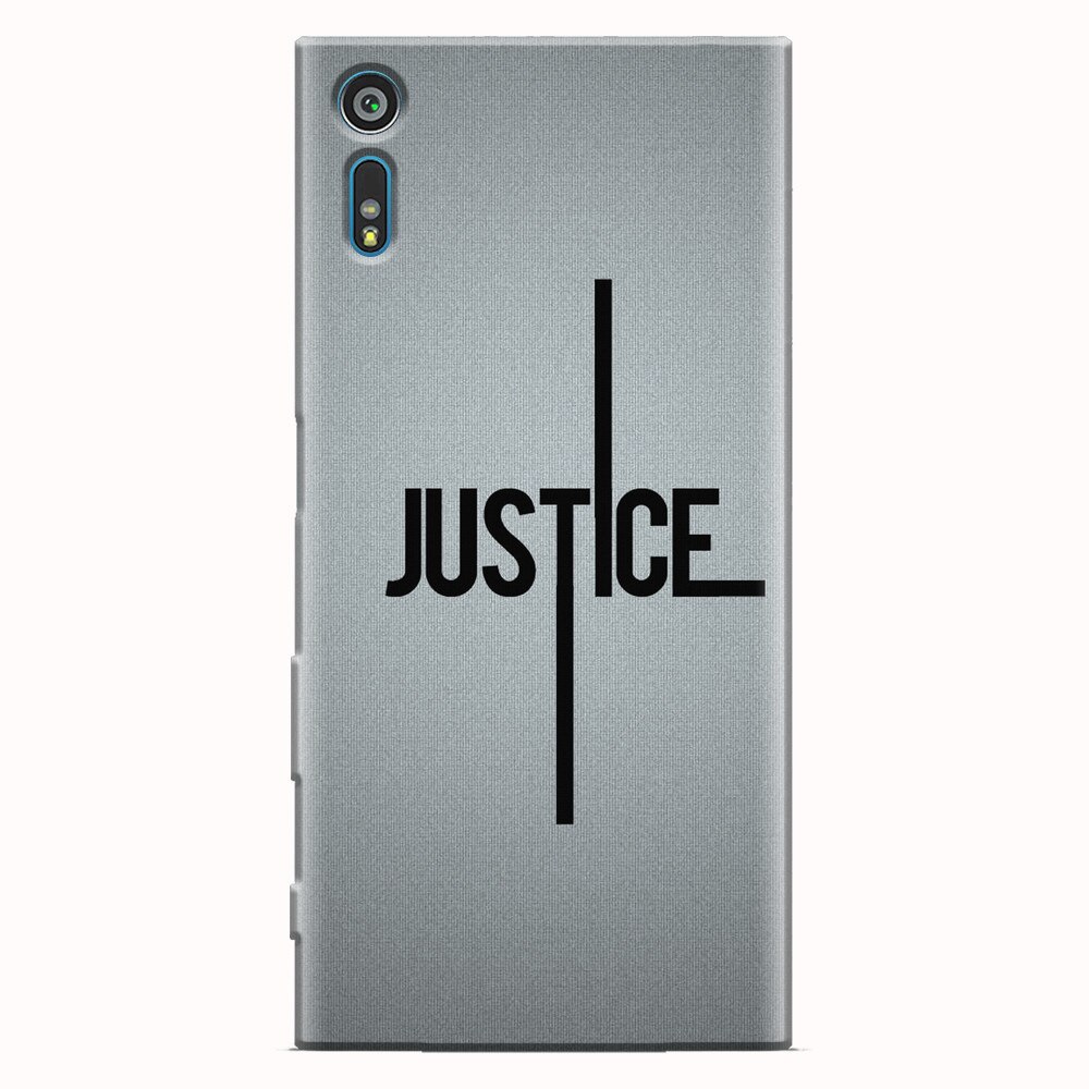 Husa silicon pentru Sony Xperia XR, Amir Justice Minimalistic Nubheebuccus Text