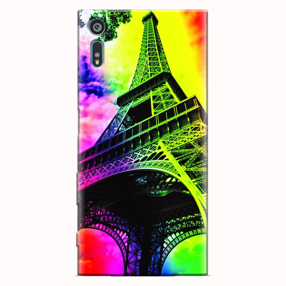 Husa silicon pentru Sony Xperia XR, Eiffel Tower