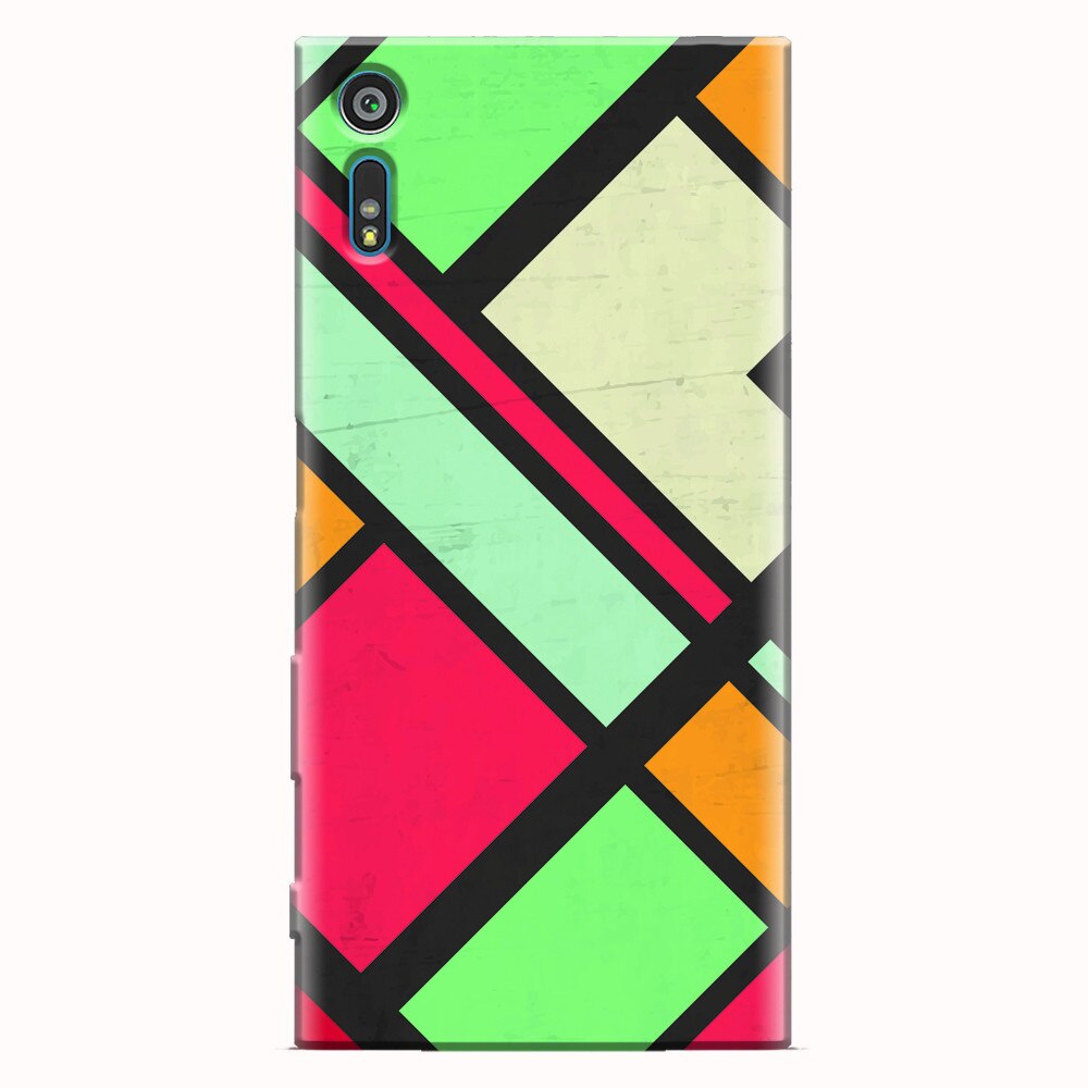 Husa silicon pentru Sony Xperia XR, Retro Grunge
