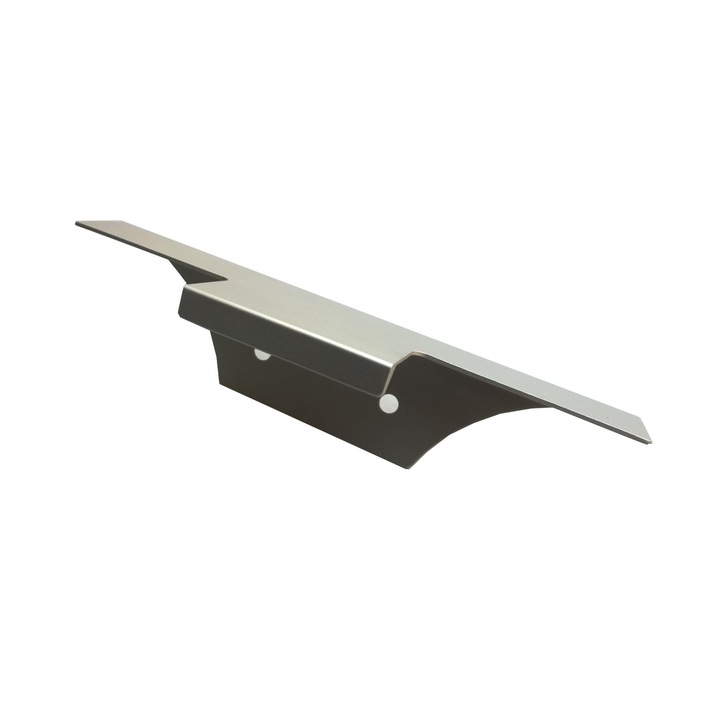 Maner mobilier din aluminiu, Herrajes, Gri aluminiu 150 mm