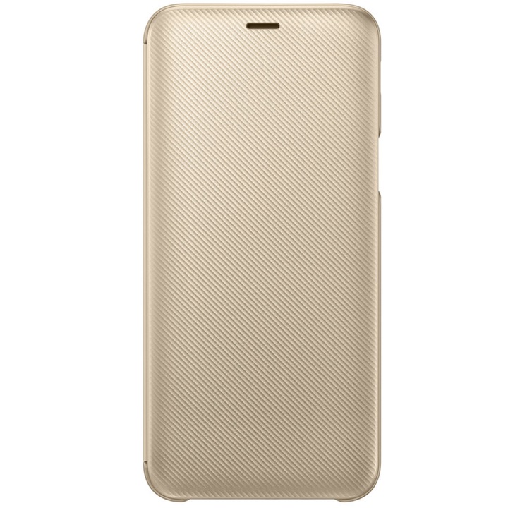 Калъф Samsung Flip Cover за Galaxy J6 (2018), Gold