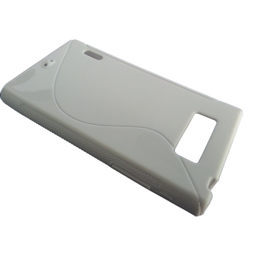 Husa silicon alba LG Optimus L7 (P705) - 